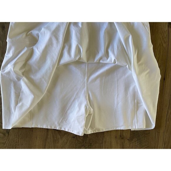 Athleta Ace High Rise 13.5" Tennis Skort 657545 White Skorts Women's Size 3X NWT - Picture 6 of 10